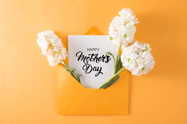 Image of a mothers day card with flowers. Top money saving tips mums would like to pass onto their kids this mothers day