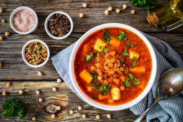 Image of a hearty bowl of veggie stew