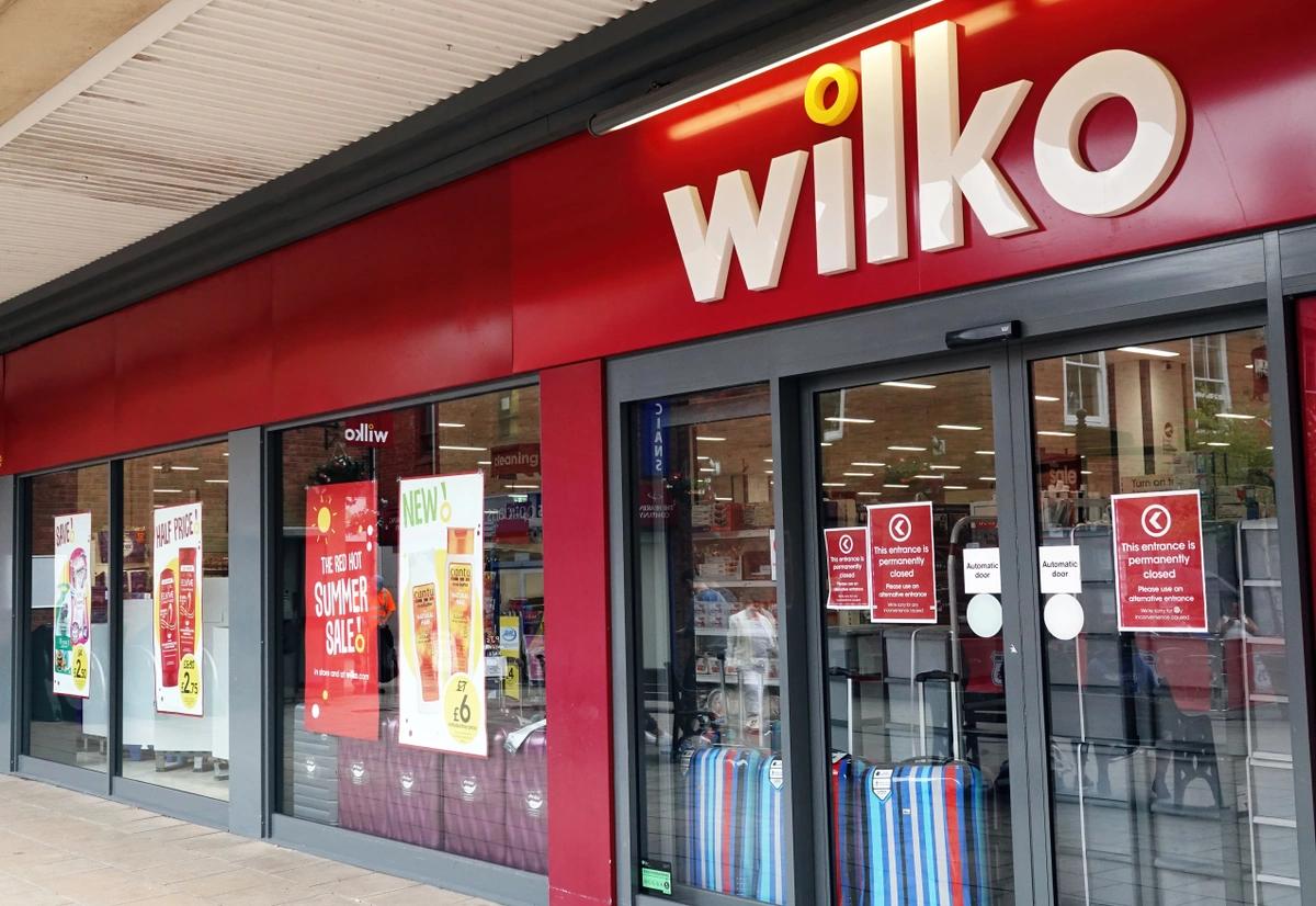 The outside of a Wilko shop