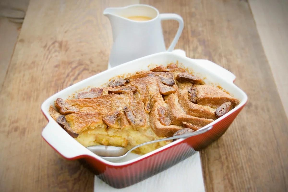 Turn stale, leftover slices into a tasty bread and butter pudding
