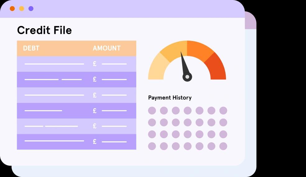 Credit file report