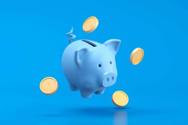 Illustrated image of a piggy bank with coins falling out. Find out how to claim compensation for delayed child benefit payments