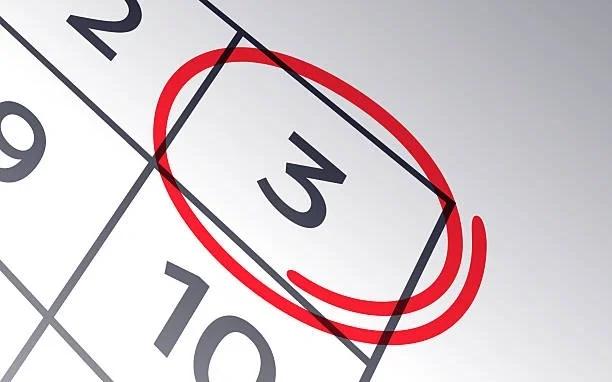 Calendar with the 3rd circled. DWP Easter 2026 payment date changes. Two Bank Holidays could change your payment dates