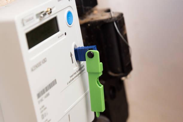 Image of a prepaid energy meter. Thousands of energy customers to be paid compensation after billing blunder. Good Energy compensation