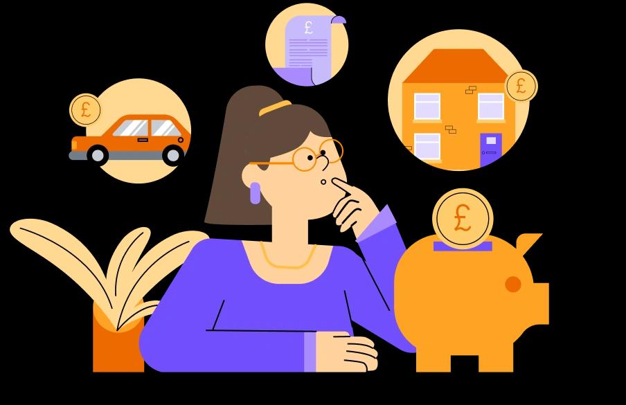 woman thinking about costs