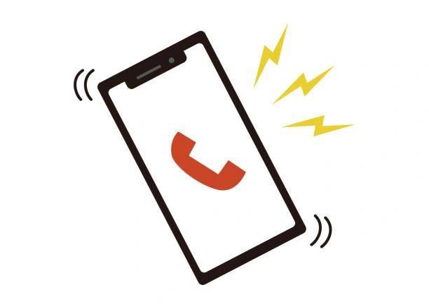 image of a mobile phone ringing