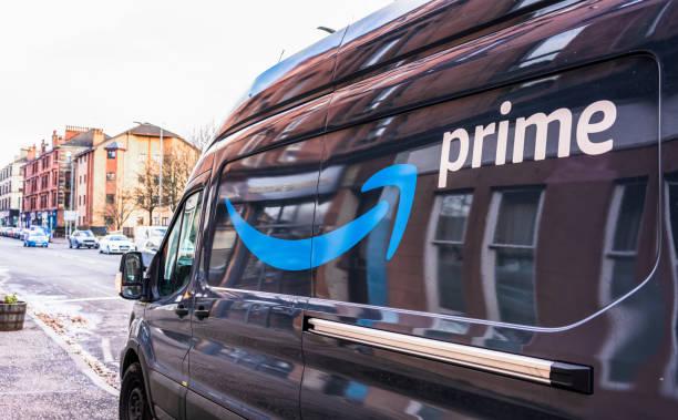 Image of Amazon Prime van
