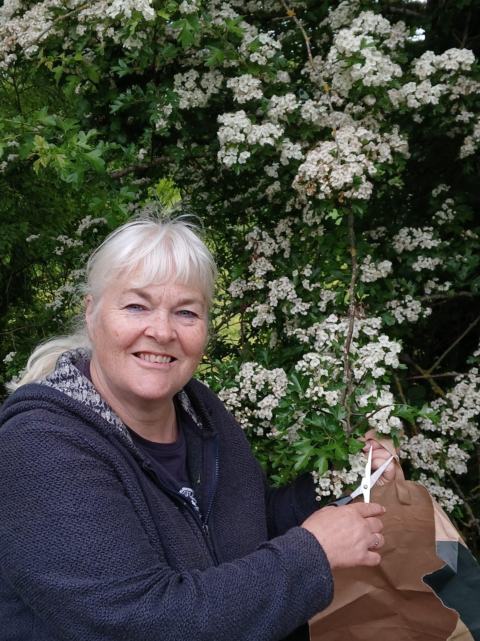 Toni foraging to keep food costs down