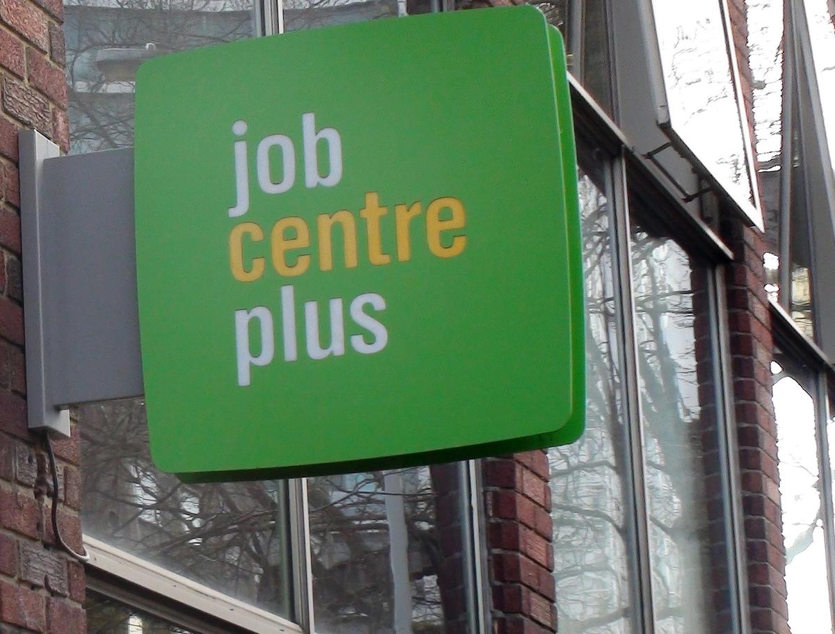 Job centre plus sign