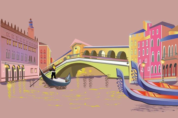 Illustration of Venice